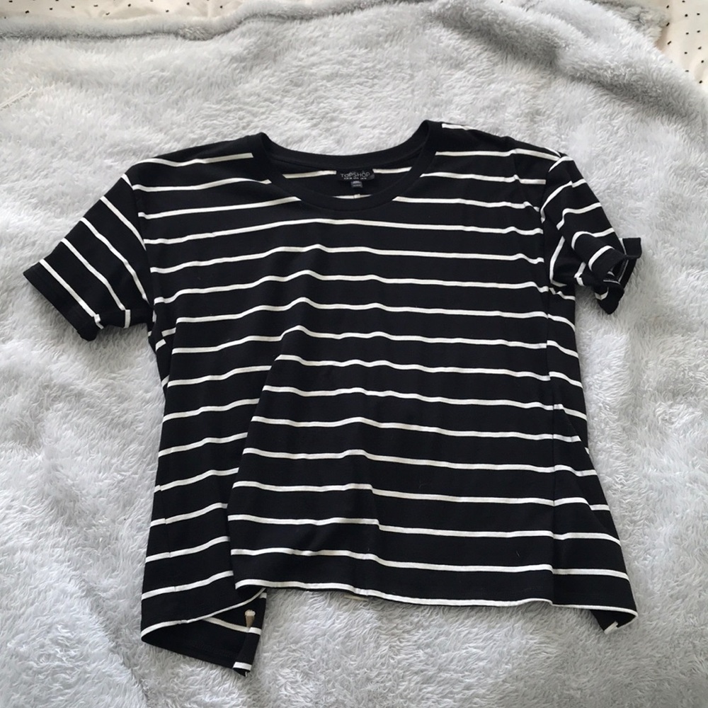 Backless shirt